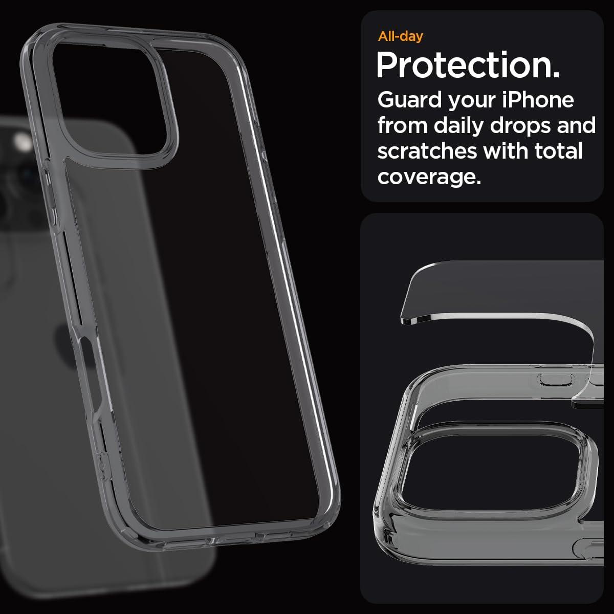 imageSpigen for iPhone 14 Case Ultra Hybrid No Magnet RingAntiYellowing Crystal ClearSpace Crystal
