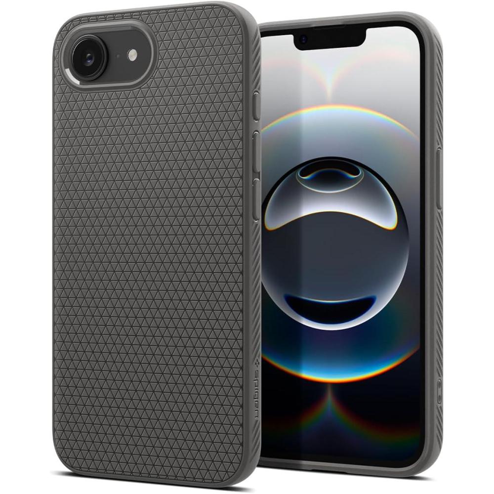 imageSpigen Liquid Air Designed for iPhone 14 Case 2022 MilitaryGrade Protection Matte BlackMarble Gray