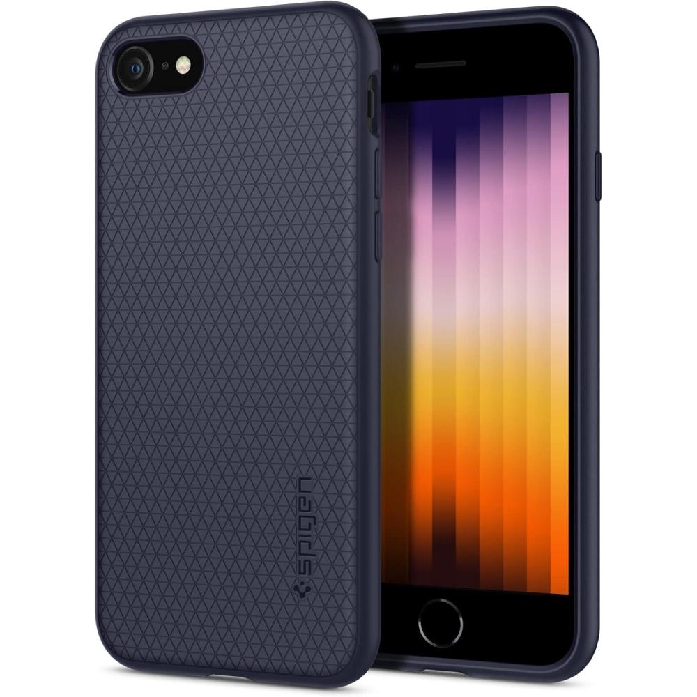imageSpigen Liquid Air Designed for iPhone 14 Case 2022 MilitaryGrade Protection Matte BlackMidnight Blue