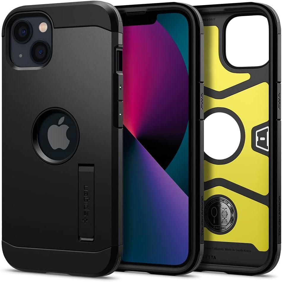 imageSpigen Tough Armor Extreme Protection Tech Designed for iPhone 13 Mini Case 2021  BlackBlack
