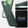 Spigen Liquid Air Designed for iPhone 14 Case (2022) [Military-Grade Protection] – Matte Black(Abyss Green)