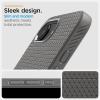 Spigen Liquid Air Designed for iPhone 14 Case (2022) [Military-Grade Protection] – Matte Black(Marble Gray)
