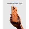 Spigen for iPhone 12 Pro Case & for iPhone 12, Ultra Hybrid MagFit [Anti-Yellowing] [Compatible with Magsafe] – Clear(Clear Orange)