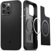 Spigen Mag Armor MagFit Designed for iPhone 14 Pro Max Case (2022) [Military-Grade Protection] Compatible with MagSafe – Matte Black(Matte Black)