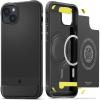 Spigen Rugged Armor MagFit Designed for iPhone 14 Plus Case (2022) [Military-Grade Protection] Compatible with MagSafe – Matte Black(Matte Black)