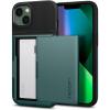 Spigen Slim Armor CS iPhone 6 Case with Slim Dual Layer Wallet Design and Card Slot Holder for iPhone 6S / iPhone 6 – CS Shimmery White(Midnight Green)