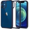 Spigen for iPhone 14 Case, Ultra Hybrid [No Magnet Ring][Anti-Yellowing] – Crystal Clear(Navy Blue)