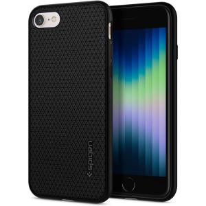 Spigen Liquid Air Designed for iPhone 14 Case (2022) [Military-Grade Protection] – Matte Black(Matte Black)