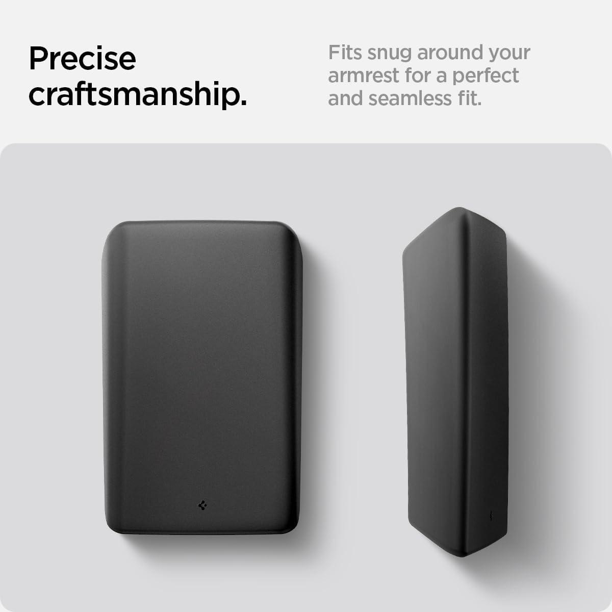 imageSpigen Center Console Armrest Cover for Tesla Model Y Juniper Standard Premium amp Performance 20262025 and Model 3 Highland Standard Premium amp Performance 20262524 WhiteBlack