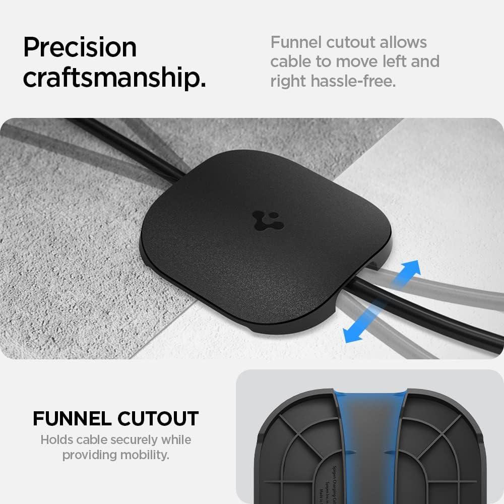 imageSpigen DuraPro Cable Garage Door Pass Protector Designed for Tesla Mobile Charger and Tesla Gen 3 Wall Connector Tesla Model 3YXS 2025202420232022 Valentines Day Gift