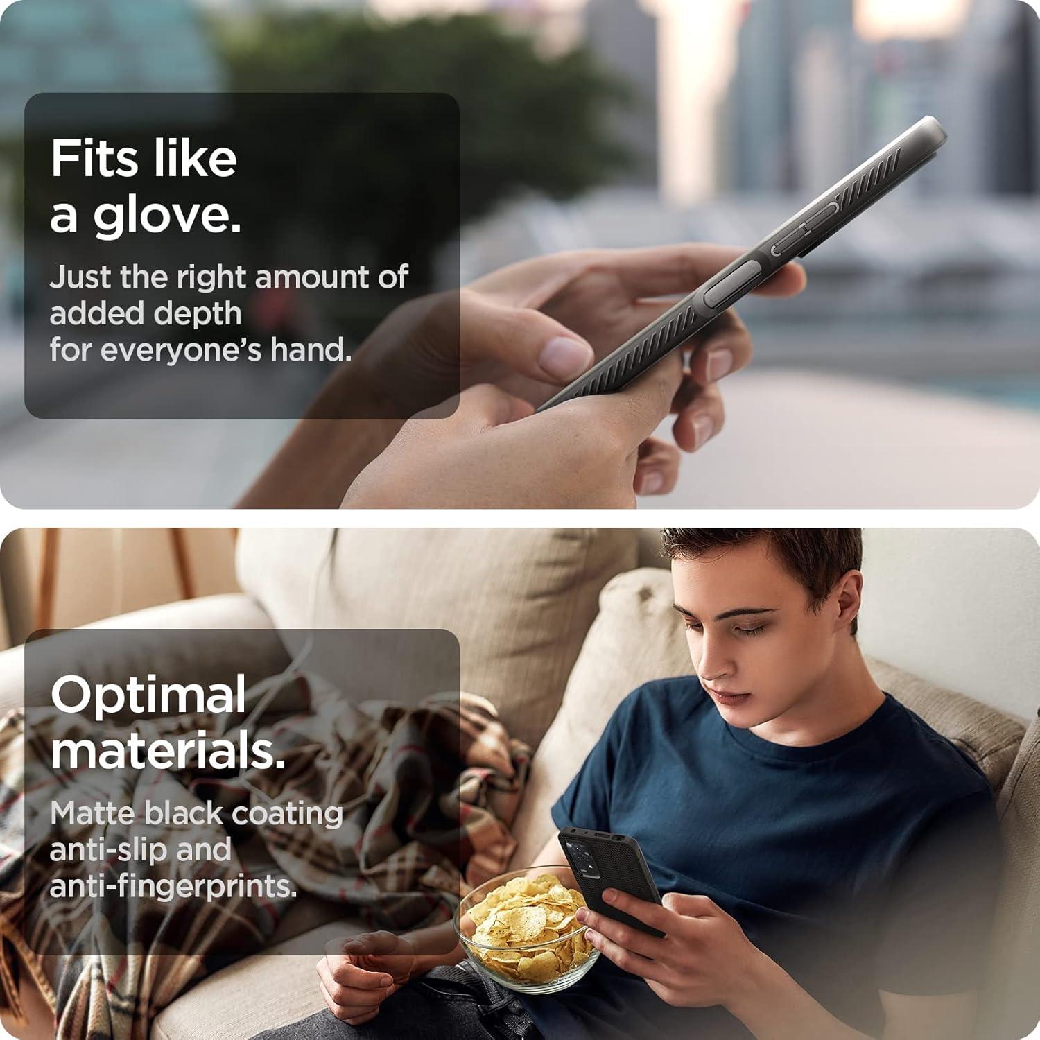 imageSpigen Liquid Air Designed for Redmi Note 11 Pro Case Liquid Air Matte BlackMatte Black