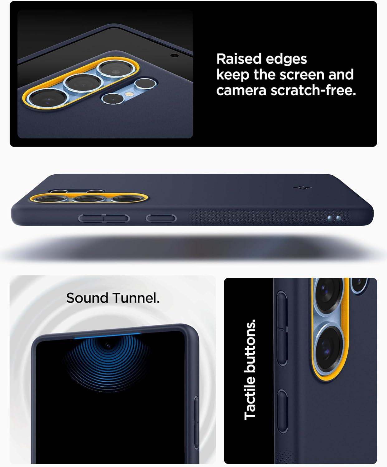 imageSpigen Nano Pop MagFit Designed for Galaxy S25 Ultra Case Fast Wireless ChargingMagnet for Galaxy 2025 Blueberry NavyBlueberry Navy