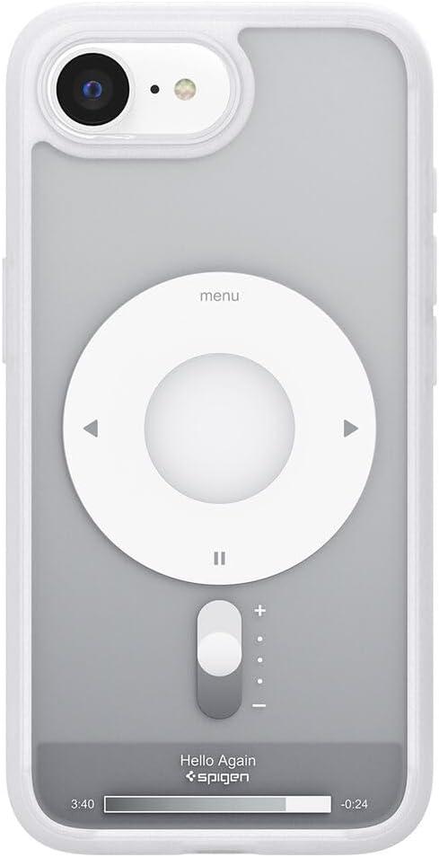 imageSpigen Ultra Hybrid MagFit Direct Digital Printing Case for iPhone 13 Pro Max Custom DesignCompatible with Magsafe Zero One BlackDDP CL Silver