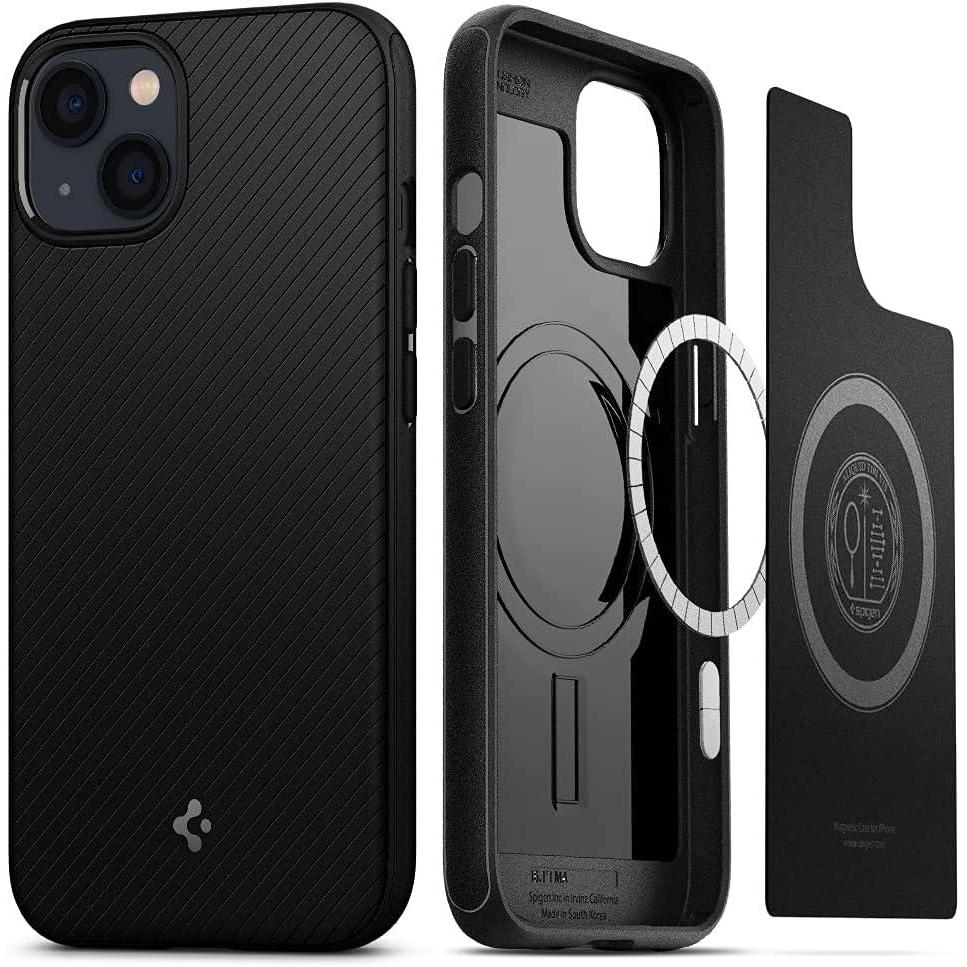 imageSpigen Mag Armor MagFit Compatible with MagSafe Designed for iPhone 13 Case 2021 Matte Black MagFit 2021Matte Black