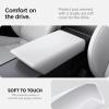 Spigen Center Console Armrest Cover for Tesla Model Y Juniper (Standard, Premium & Performance 2026/2025) and Model 3 Highland (Standard, Premium & Performance 2026/25/24) – White(White)