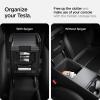 Spigen Non-Slide Center Console Organizer (Expanded Capacity) for Tesla Model Y Juniper (Only Premium & Performance 2025/26) and Model 3 Highland (Standard, Premium & Performance 2024/25/26)(Hidden Storage Box)