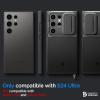 Spigen Optik Armor Designed for Galaxy S25 Ultra Case (2025) [No Magnet Ring], [Military-Grade Protection] – Abyss Green(Black)