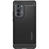 Spigen Rugged Armor Designed for Motorola Edge 2022 Case (2022) – Matte Black(Matte Black)