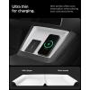 Spigen Ultra-Thin Wireless Charging Pad [Unobstructed Charging] Protective Silicone Mat Cover Accessories for 2025-2026 Tesla Model Y Juniper Premium/Performance – White(White)