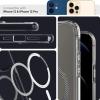 Spigen for iPhone 13 Case, Ultra Hybrid MagFit [Anti-Yellowing] [Compatible with Magsafe] – Clear(Carbon Fiber)