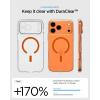 Spigen for iPhone 13 Case, Ultra Hybrid MagFit [Anti-Yellowing] [Compatible with Magsafe] – Clear(Clear Orange)