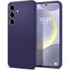 Spigen Liquid Air Designed for Galaxy S25 Edge Case (2025) [No Magnet Ring], [Military-Grade Protection] – Marble Gray(Deep Purple)