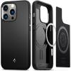 Spigen Mag Armor (MagFit) Compatible with MagSafe Designed for iPhone 13 Pro Case (2020) – Matte Black(Matte Black)