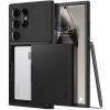 Spigen Slim Armor CS Designed for Galaxy S25 Ultra Case (2025) [No Magnet Ring], [Military-Grade Protection] – Black(Black)