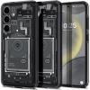 Spigen Ultra Hybrid Designed for Galaxy S25 Plus Case (2025) [Anti-Yellowing], [Military-Grade Protection] – Frost Black(Zero One)
