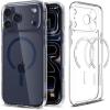Spigen for iPhone 13 Case, Ultra Hybrid MagFit [Anti-Yellowing] [Compatible with Magsafe] – Clear(Clear Deep Blue)