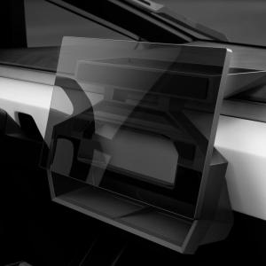 Spigen Center Console Organizer Tray Designed for Tesla Cybertruck Accessories 2026/2025/2024/2023 (Top) (Carbon Edition)(Under Screen Organizer)