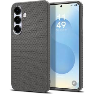 Spigen Liquid Air Designed for Galaxy S25 Edge Case (2025) [No Magnet Ring], [Military-Grade Protection] – Marble Gray(Marble Gray)