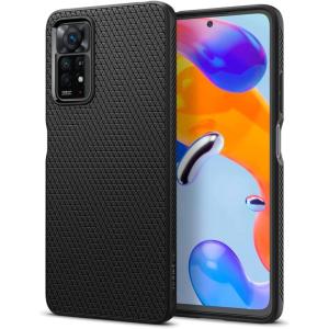 Spigen Liquid Air Designed for Redmi Note 11 Pro Case (Liquid Air) – Matte Black(Matte Black)