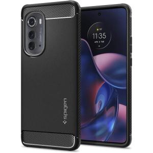 Spigen Rugged Armor Designed for Motorola Edge 2022 Case (2022) – Matte Black(Matte Black)