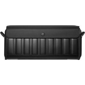 Spigen Trunk Organizer Collapsible Heavy Duty Foldable with Lid for SUV, Model Y juniper (2025/26), Model 3/Y/S/X/Cybertruck, Sedan, and all car (Black)(Carbon)