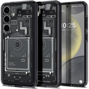 Spigen Ultra Hybrid Designed for Galaxy S25 Plus Case (2025) [Anti-Yellowing], [Military-Grade Protection] – Frost Black(Zero One)