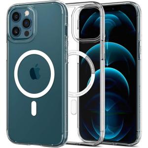 Spigen for iPhone 13 Case, Ultra Hybrid MagFit [Anti-Yellowing] [Compatible with Magsafe] – Clear(Clear)