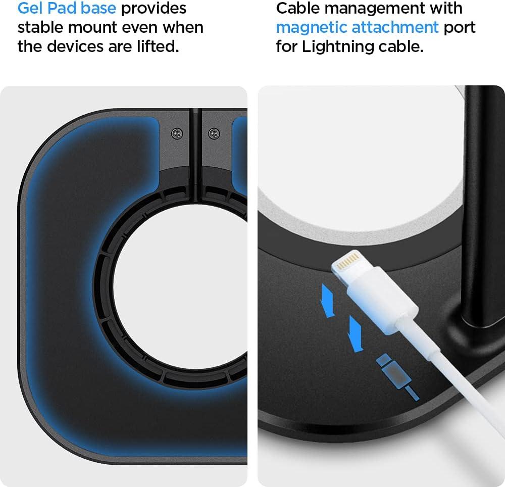 imageSpigen Klasden Pouch and S380 Stand Bundle Designed for Airpods Max