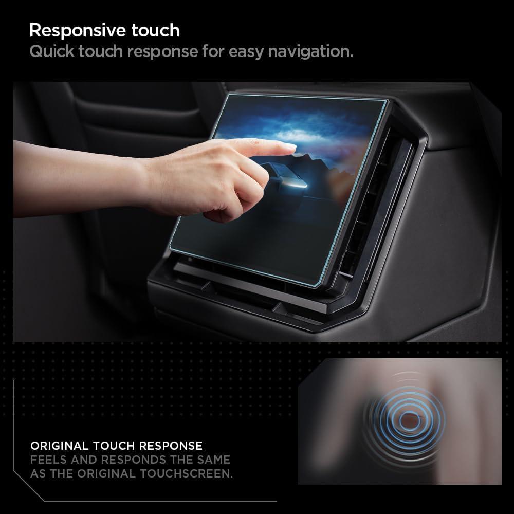 imageSpigen Tempered Glass Screen Protector GlasTR Slim designed for Tesla Cybertruck 202420252026 94 inch Rear Touchscreen MatteAnti GlareAnti Finger Print
