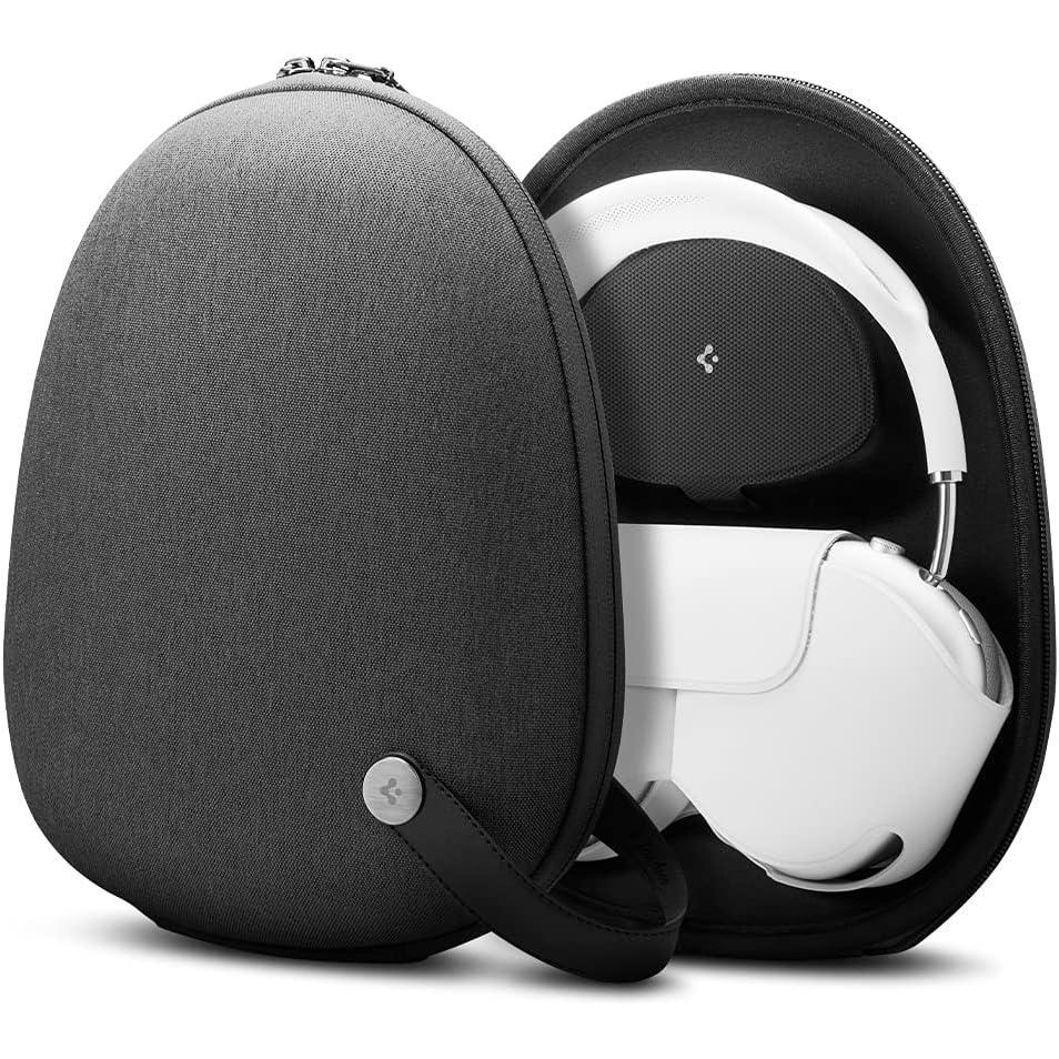imageSpigen Klasden Designed for Airpods Max Carrying Travel Pouch Compatible with Smart Case for Sleep Mode Charcoal GrayCharcoal Gray