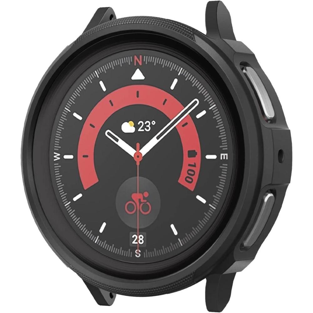 imageSpigen Liquid Air Designed for Samsung Galaxy Watch 5 Pro Case 45mm 2022 Matte BlackMatte Black