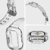 Spigen Liquid Crystal Pro Designed for Clear Apple Watch Band with Case Series SE2/6/SE/5/4 (40mm) – Crystal Clear