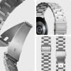 Spigen Modern Fit Designed For Samsung Galaxy Watch 7 44/40mm, FE 40mm, 6/5/4 44/40mm, Classic 6 47/43mm, 5 Pro 45mm, 4 Classic 46/42mm, 3 41mm, Active 1&2 Band(Silver)