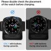 Spigen S352 Designed for Galaxy Watch FE, 4, 4 Classic, 3, Active Stand – Black(Black)