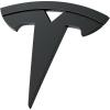 Spigen Front Emblem Logo Full Cover Sticker for Tesla Model 3 Highland (Standard, Premium & Performance 2026/2025/2024) – Black(Black)