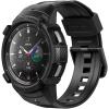 Spigen Rugged Armor Pro Designed for Galaxy Watch 4 Classic Case with Band 46mm (2021) – Black(Black)