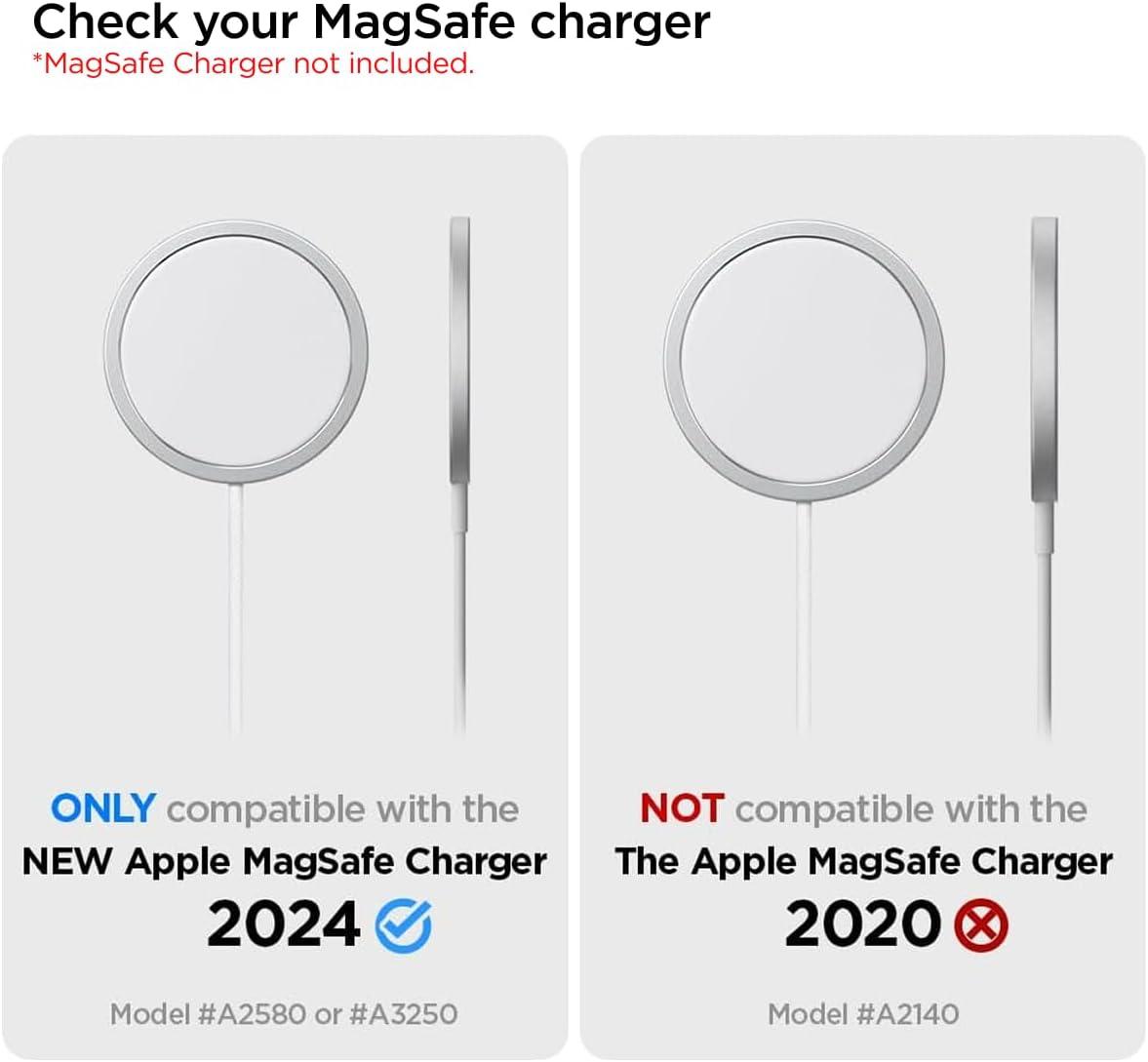 imageSpigen Mag Fit Car Mount for MagSafe Charger Compatible with iPhone 17 Pro Max iPhone 17 iPhone Air iPhone 17 amp iPhones with MagSafe Charger Not Included Need USBC Car Charger Black