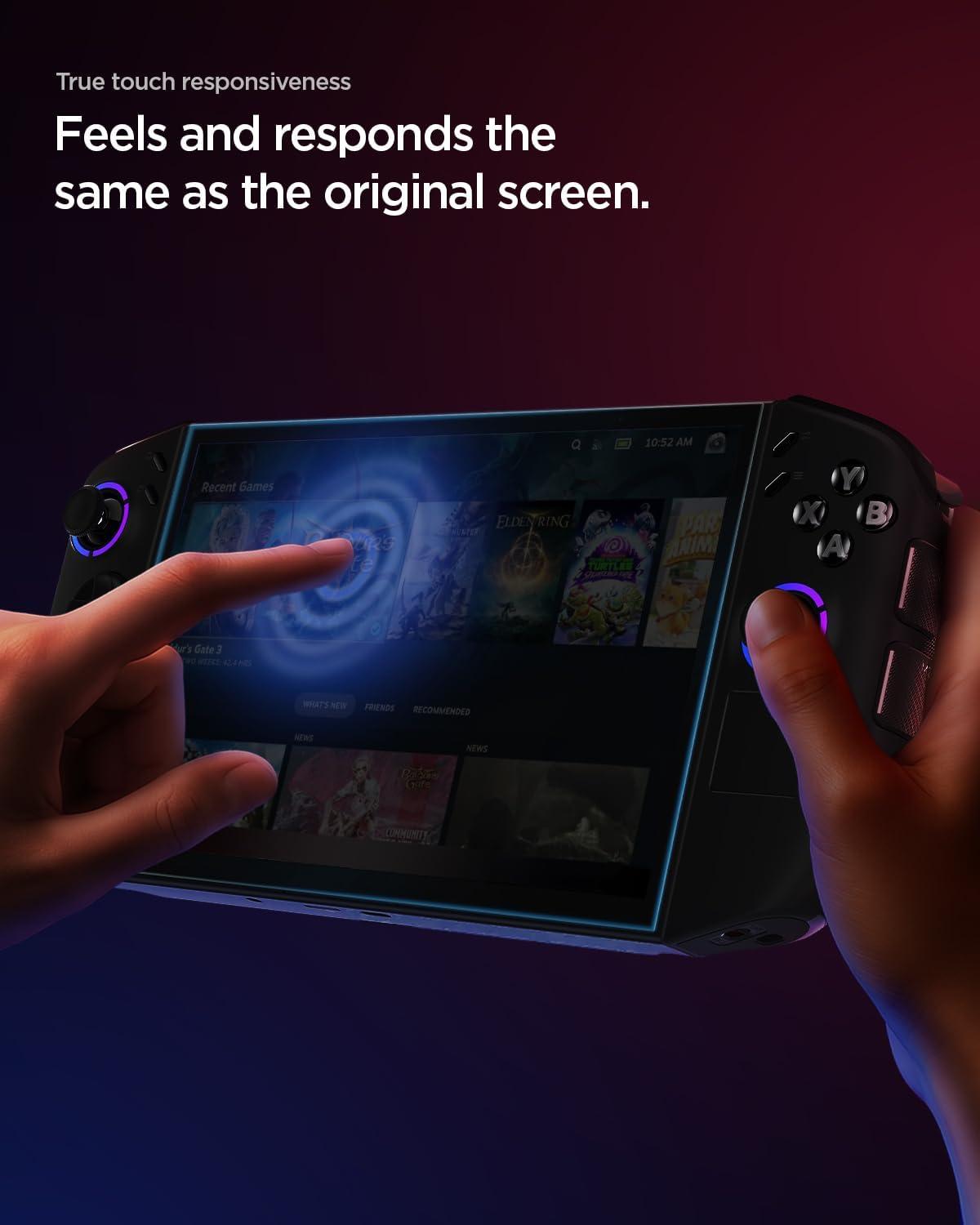 imageSpigen Tempered Glass Screen Protector GlasTR Slim designed for Lenovo Legion Go 2 2025 2 Pack