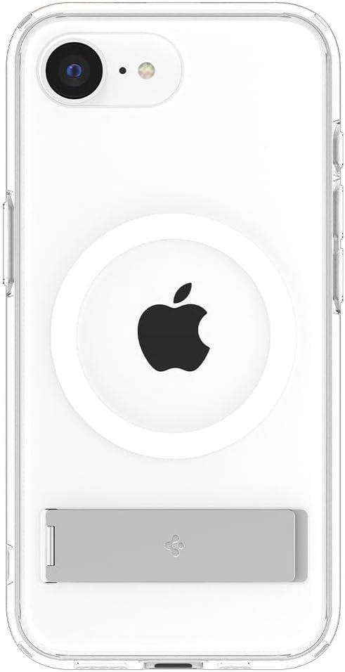 imageSpigen for iPhone 17 Pro Max Case Ultra Hybrid S MagFit TPU Covered Camera Control Kickstand Compatible with MagSafe Clear WhiteCrystal Clear
