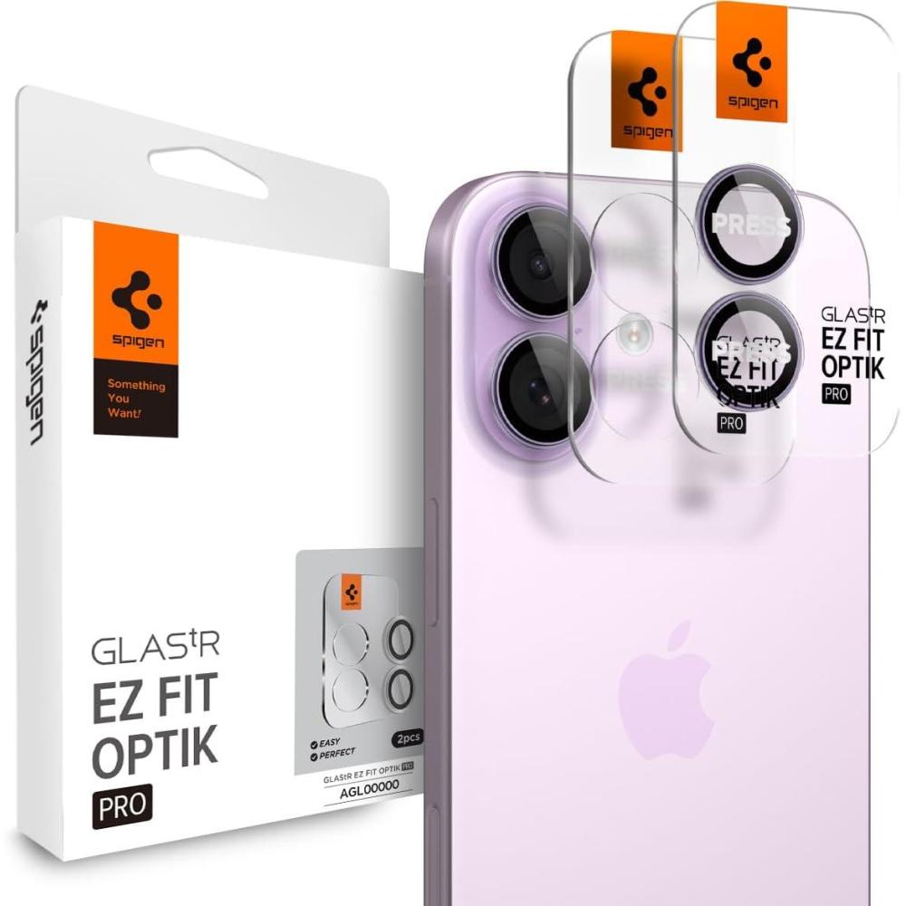 imageSpigen Camera Lens Screen Protector GlasTR EZ Fit Optik Pro Designed for iPhone 17 Case Friendly  Lavender 2 PackLavender